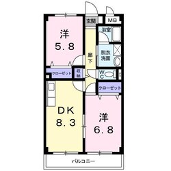 レカレクションの物件間取画像